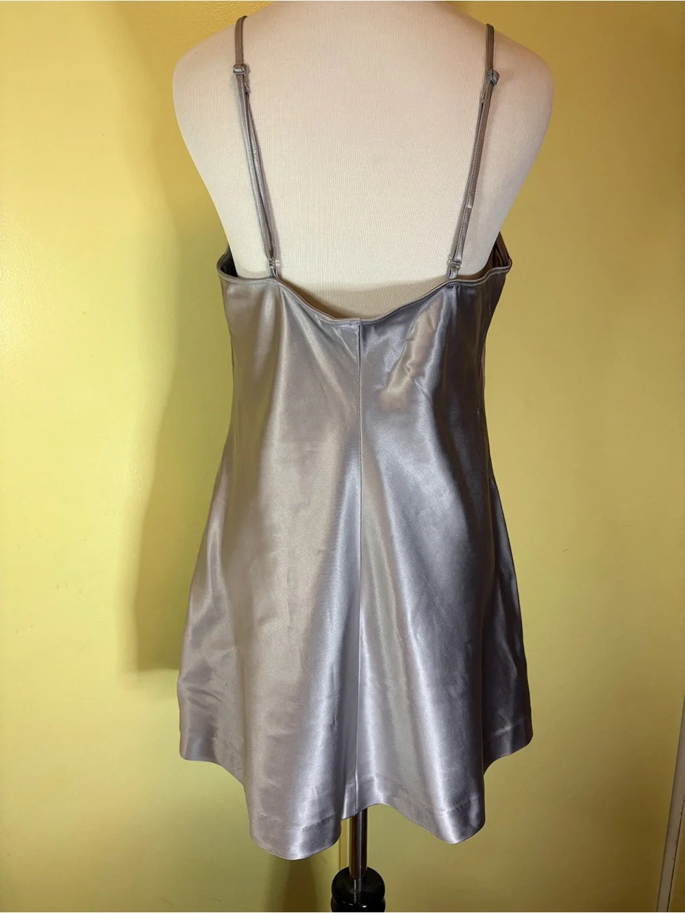 SKIMS Heavyweight Satin Cami Dress. Callout